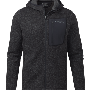 Base Camp Hooded Sweater | Heather Black