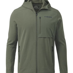 Blockfield Fleece Hoodie | Dark Sage