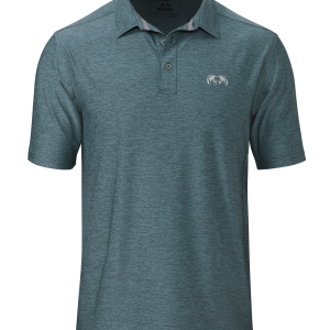 KUIU Performance Polo | Heather Slate