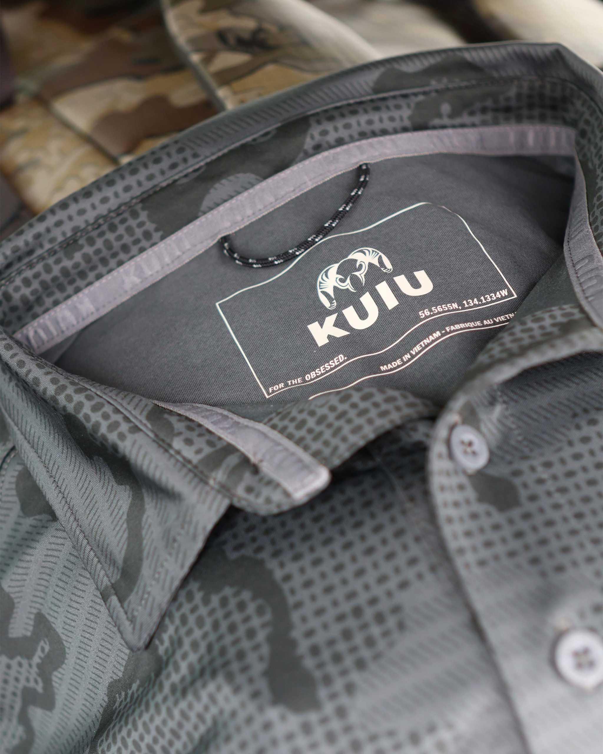 KUIU Performance Polo | Dark Sage Tonal - Image 8