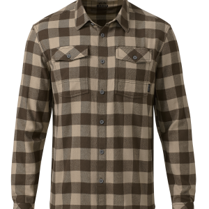 Field Flannel Shirt | Brown Buffalo Check