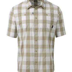 Borrego SS Shirt | Sand Plaid