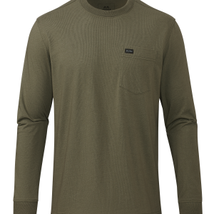 Workgrade LS Pocket Crew | Evergreen