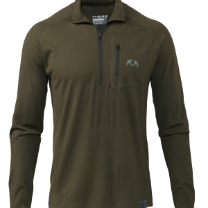 ULTRA Merino 145 Zip-T Hunting Shirt | Loden