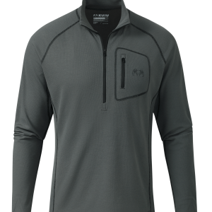 PRO Merino 200 Zip-T | Gunmetal