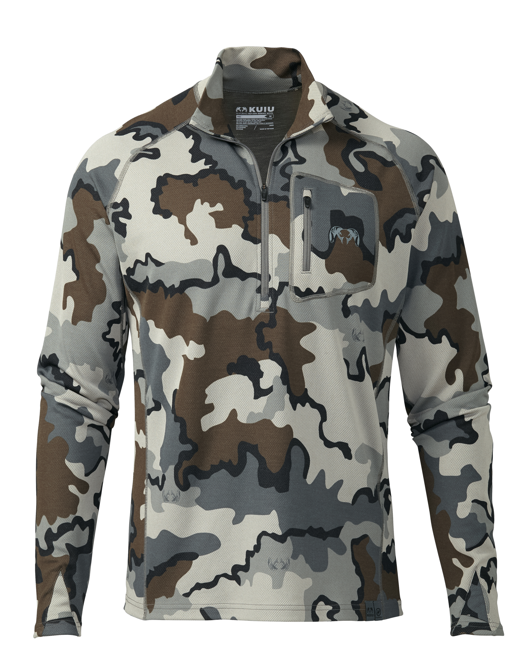 PRO Merino 200 Zip-T | Vias