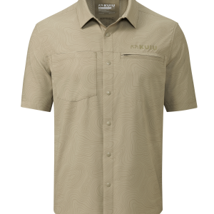 Mesa Vented SS Snap Shirt Topo | Bone Topo Print