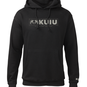 KUIU Topo Block Logo Hoodie | Black