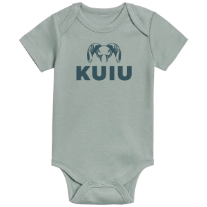 KUIU Stacked Logo Baby One-Piece | Tide