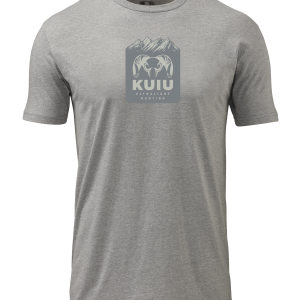 KUIU Mountain Logo T-Shirt | Heather Grey