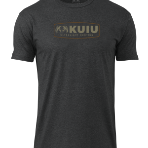 KUIU Outlined Patch T-Shirt | Charcoal