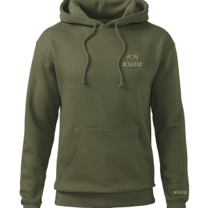 KUIU Ultralight Chest Logo Hoodie | Army