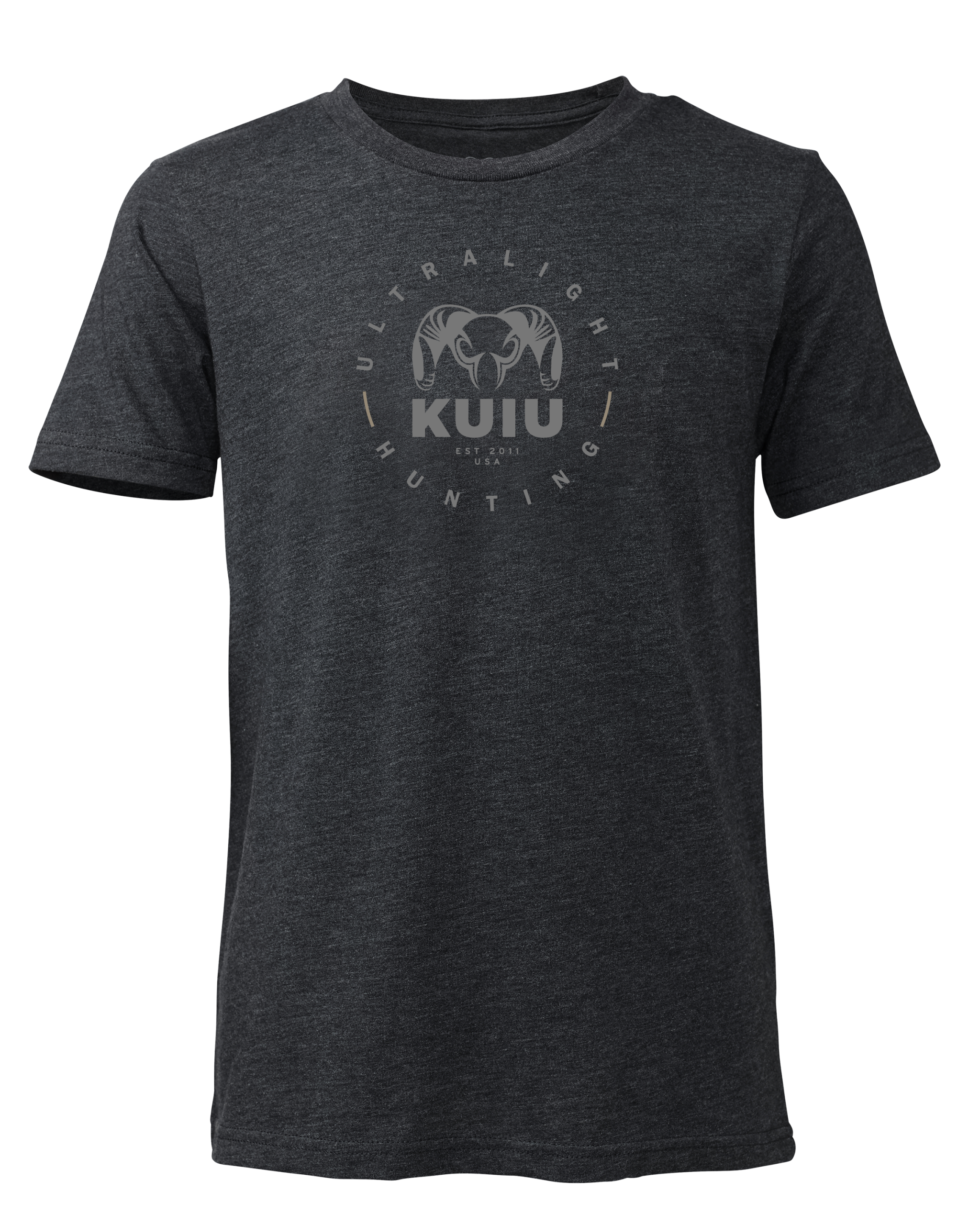 KUIU Youth Ultralight Hunting Circle T-Shirt | Charcoal