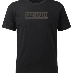 KUIU Youth Here to Hunt T-Shirt | Black