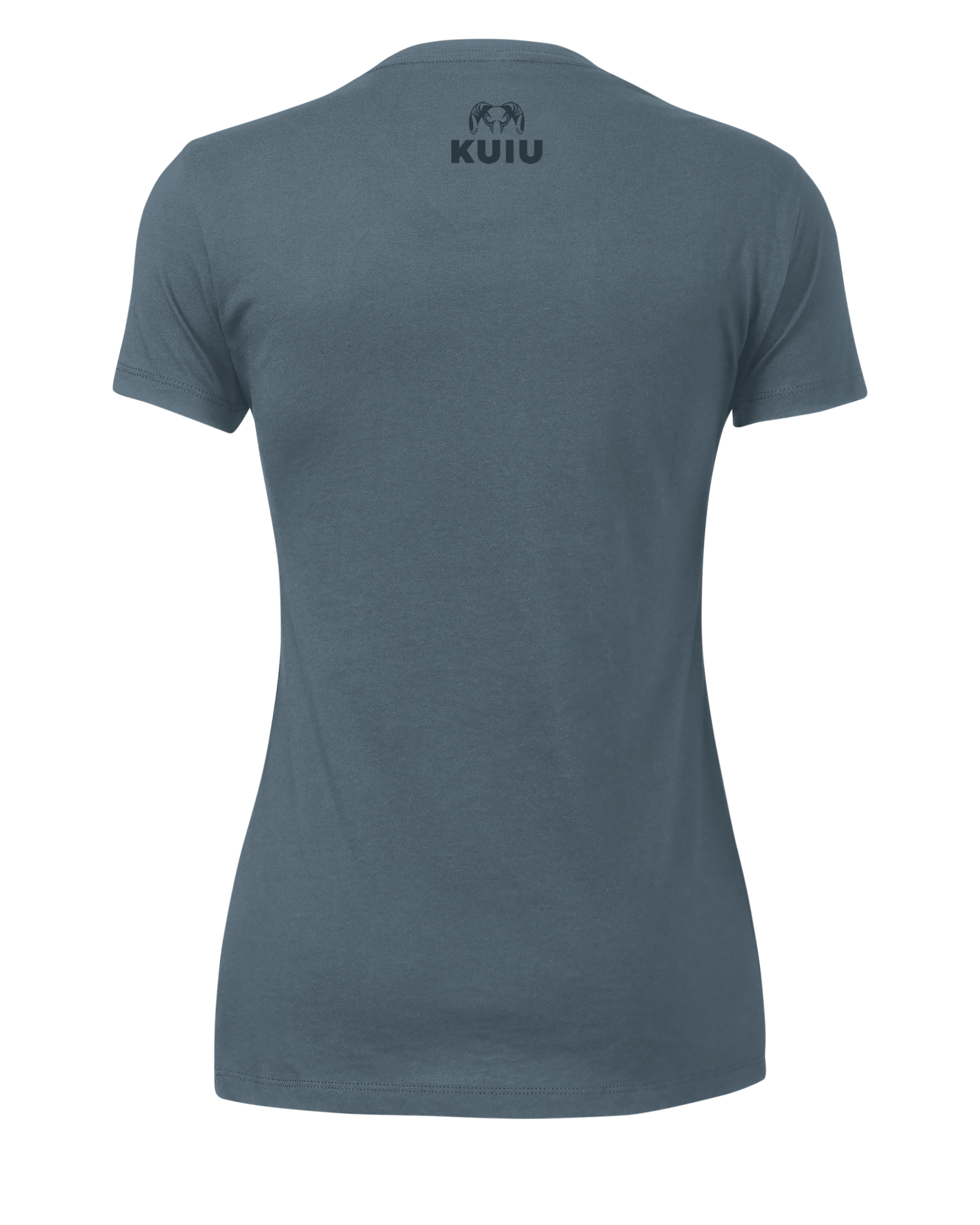 KUIU Women's Topo Here to Hunt T-Shirt | Indigo - Image 2