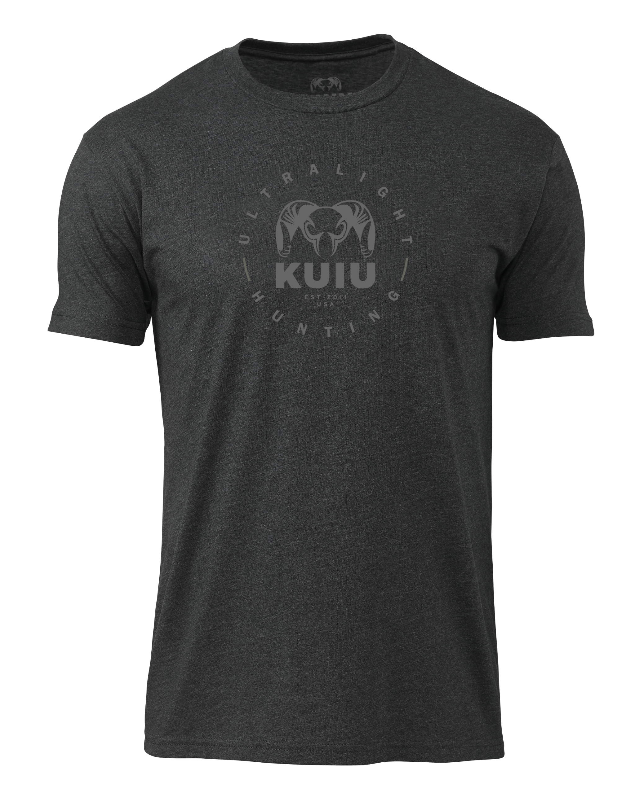 KUIU Ultralight Hunting Circle T-Shirt | Charcoal