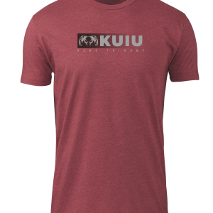 KUIU Here to Hunt Fade T-Shirt | Cardinal