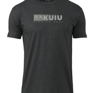 KUIU Here to Hunt Fade T-Shirt | Charcoal
