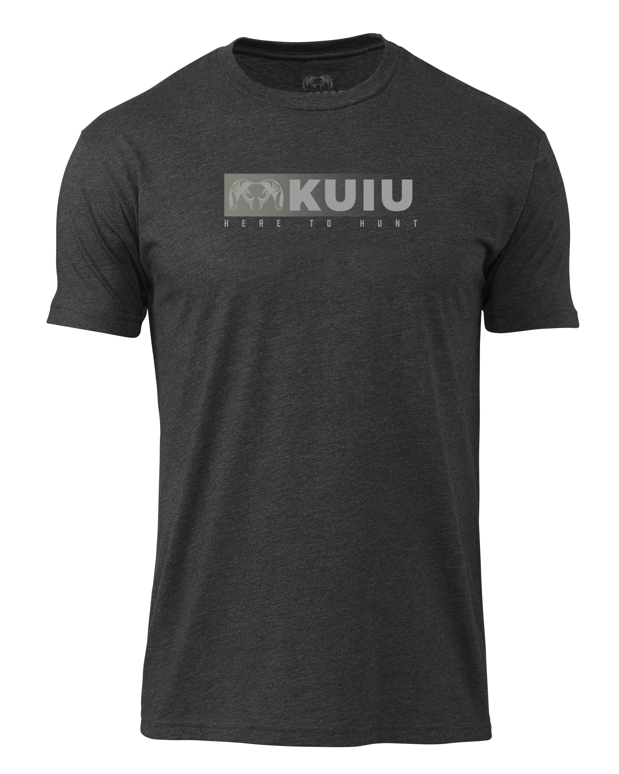 KUIU Here to Hunt Fade T-Shirt | Charcoal
