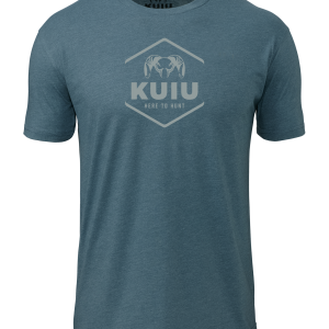 KUIU Stacked Here to Hunt T-Shirt | Indigo