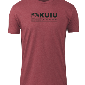 KUIU Topo Here to Hunt T-Shirt | Cardinal
