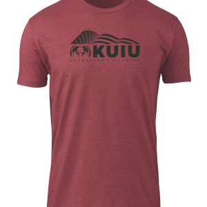 KUIU Flag Block Logo T-Shirt | Cardinal