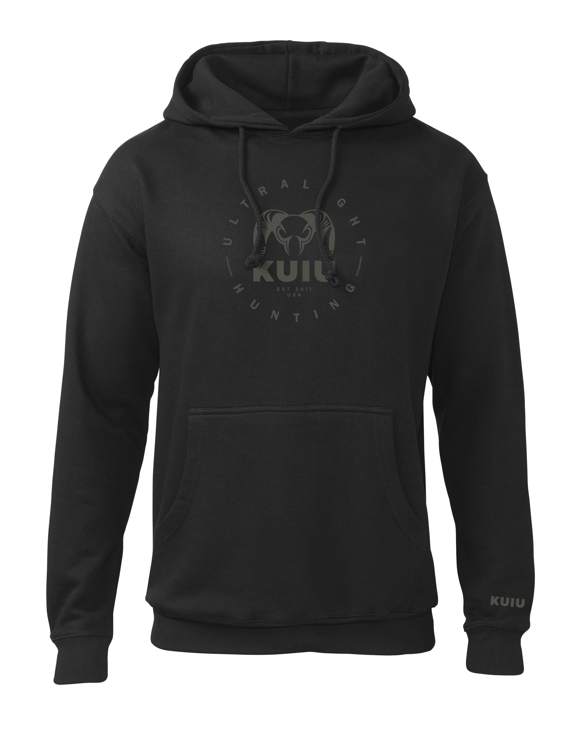 KUIU Ultralight Hunting Circle Hoodie | Black