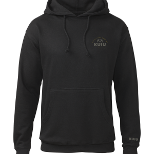 KUIU Stacked Chest Logo Hoodie | Black