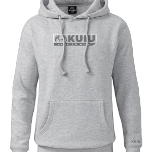 KUIU Here to Hunt Hoodie | Heather Grey