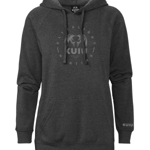KUIU Women's Ultralight Hunting Circle Hoodie | Charcoal