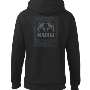 KUIU Topo Back Logo Hoodie | Black