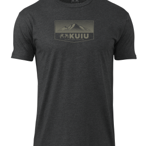KUIU Ultralight Mountain Logo T-Shirt | Charcoal