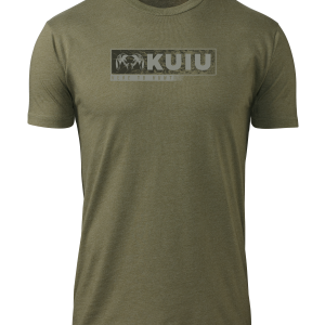 KUIU Here to Hunt Gritstone T-Shirt | Military Green