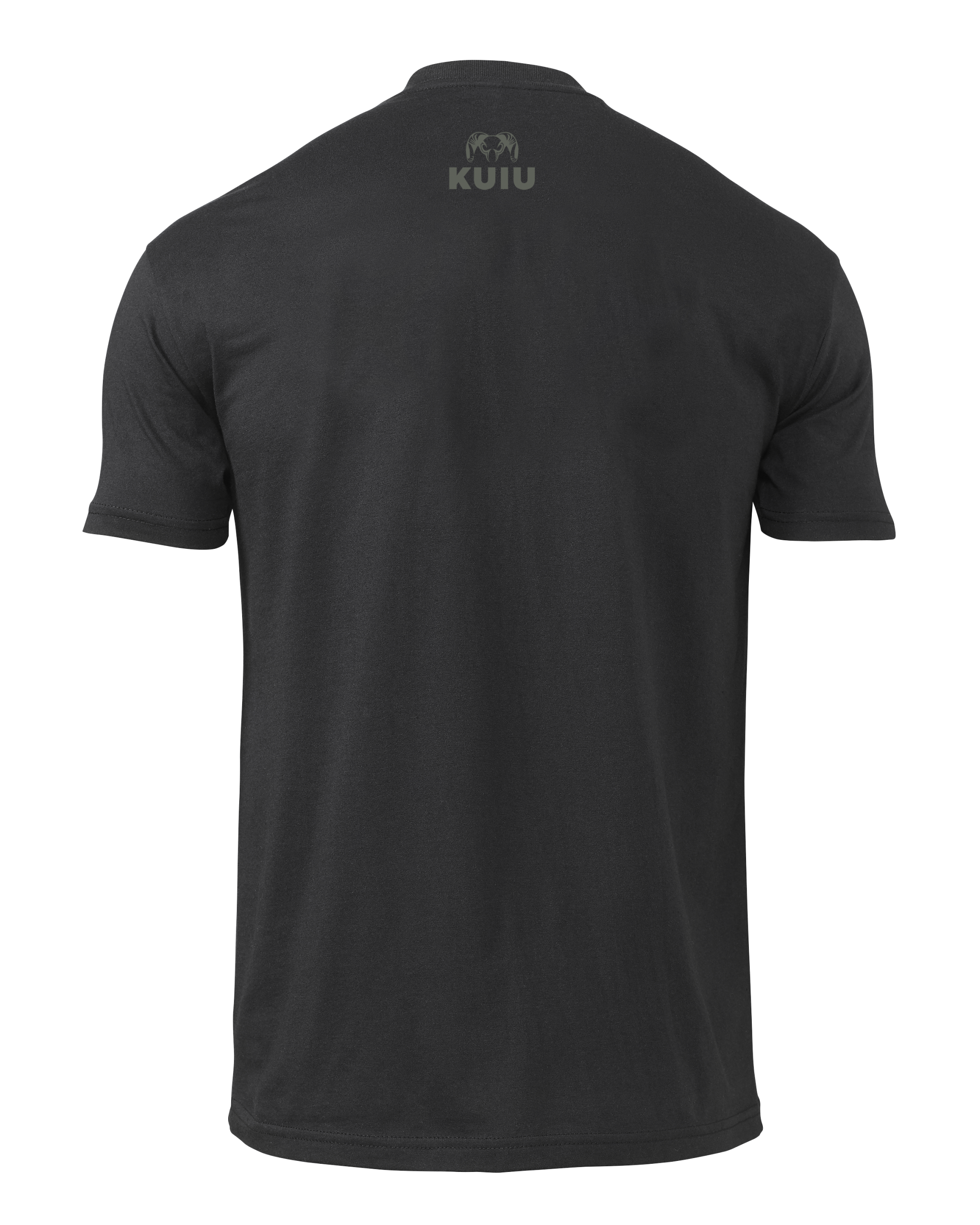 KUIU Here to Hunt Logo T-Shirt | Black - Image 2
