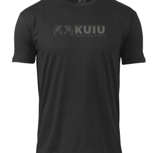KUIU Here to Hunt Logo T-Shirt | Black