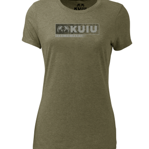 Women's Here to Hunt Gritstone T-Shirt | Military Green