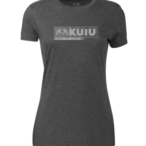 Women's Here to Hunt Gritstone T-Shirt | Charcoal