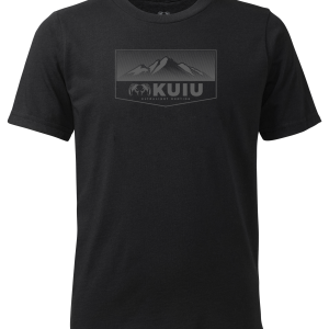 Youth Ultralight Mountain Logo T-Shirt | Black