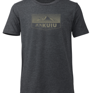 Youth Ultralight Mountain Logo T-Shirt | Charcoal