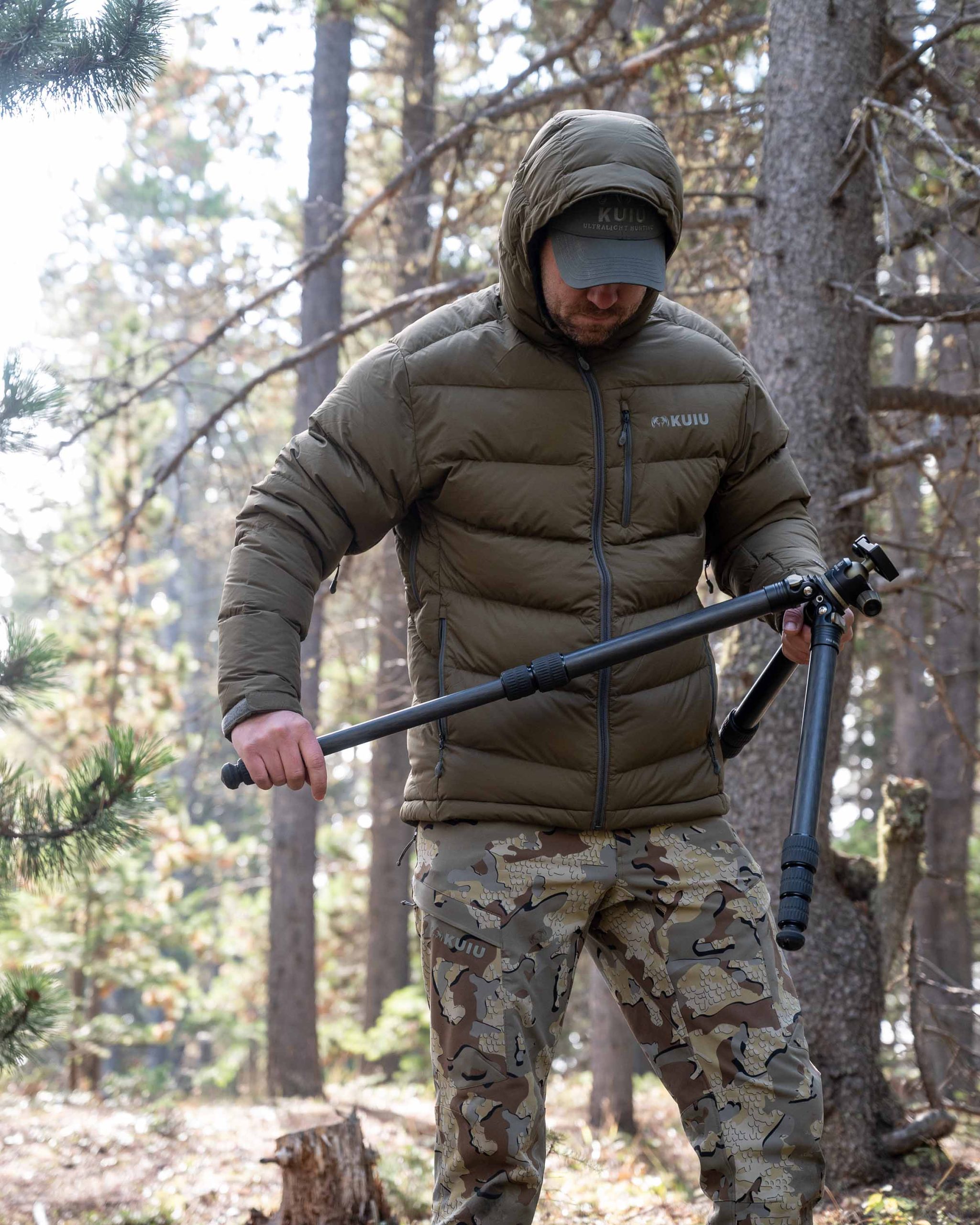 Super Down PRO Hooded Jacket | Gunmetal - Image 6