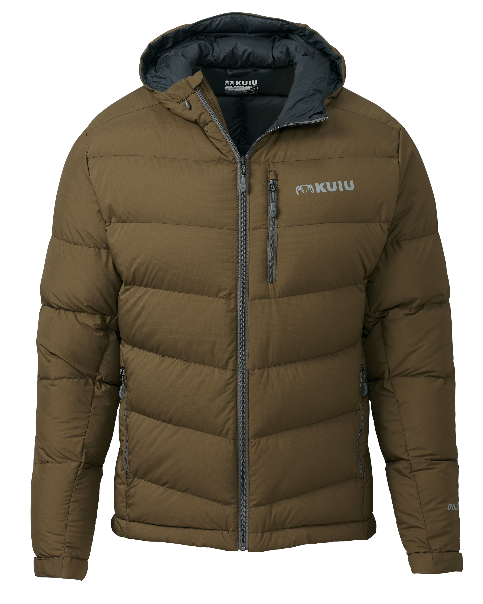 Super Down PRO Hooded Jacket | Bourbon