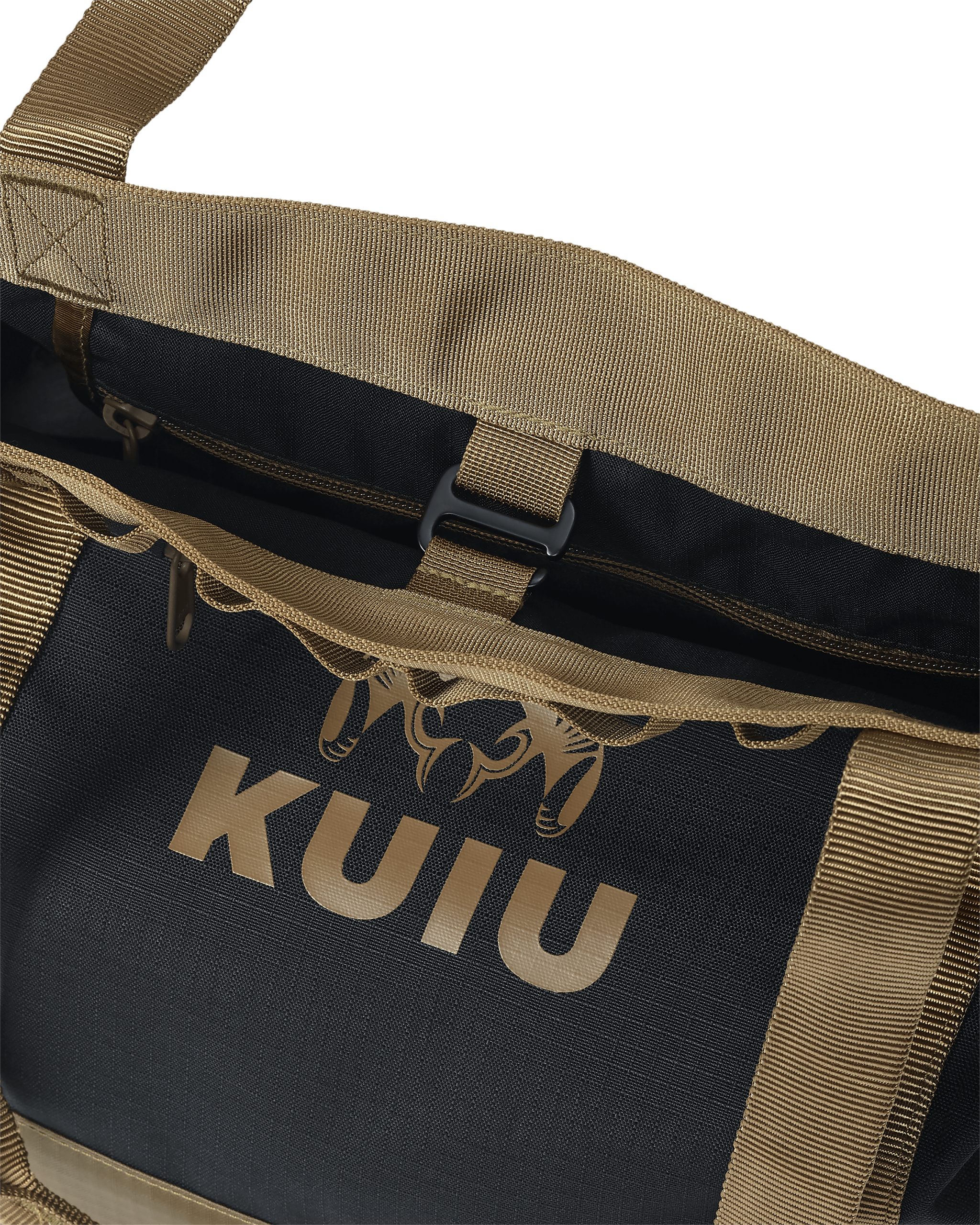 KUIU CORDURA® 2800 Structured Tote Bag | Black/Brown - Image 2
