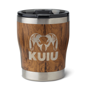 KUIU 10 oz Rocks Tumbler | Wood