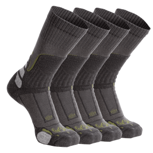ULTRA Merino Midweight Mountain Sock 4-Pair Pack | Grey Green