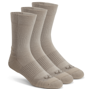 Merino Lightweight Performance Sock 3-Pair Pack | Khaki