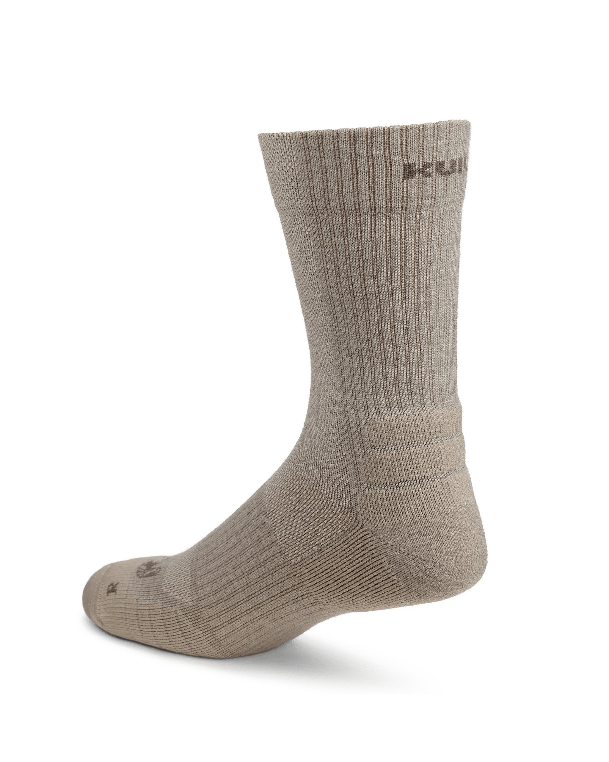 Merino Lightweight Performance Sock 3-Pair Pack | Khaki - Image 2