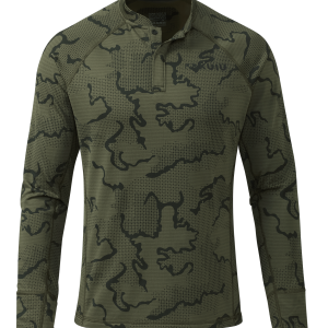 Ridgepoint Fleece Henley | Olive Tonal
