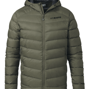 Super Down LT Hooded Jacket | Ash