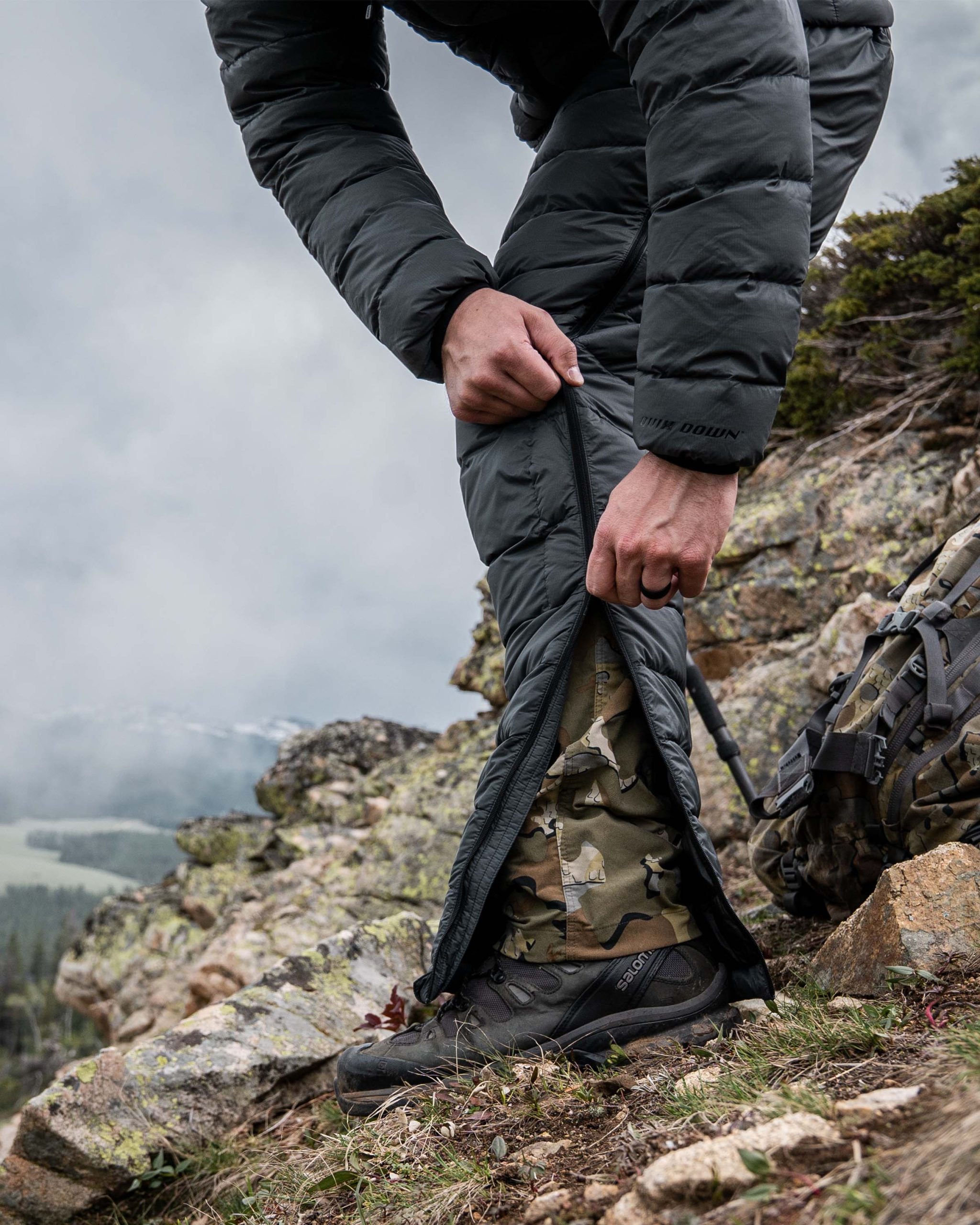 Super Down LT Pant | Ash - Image 6