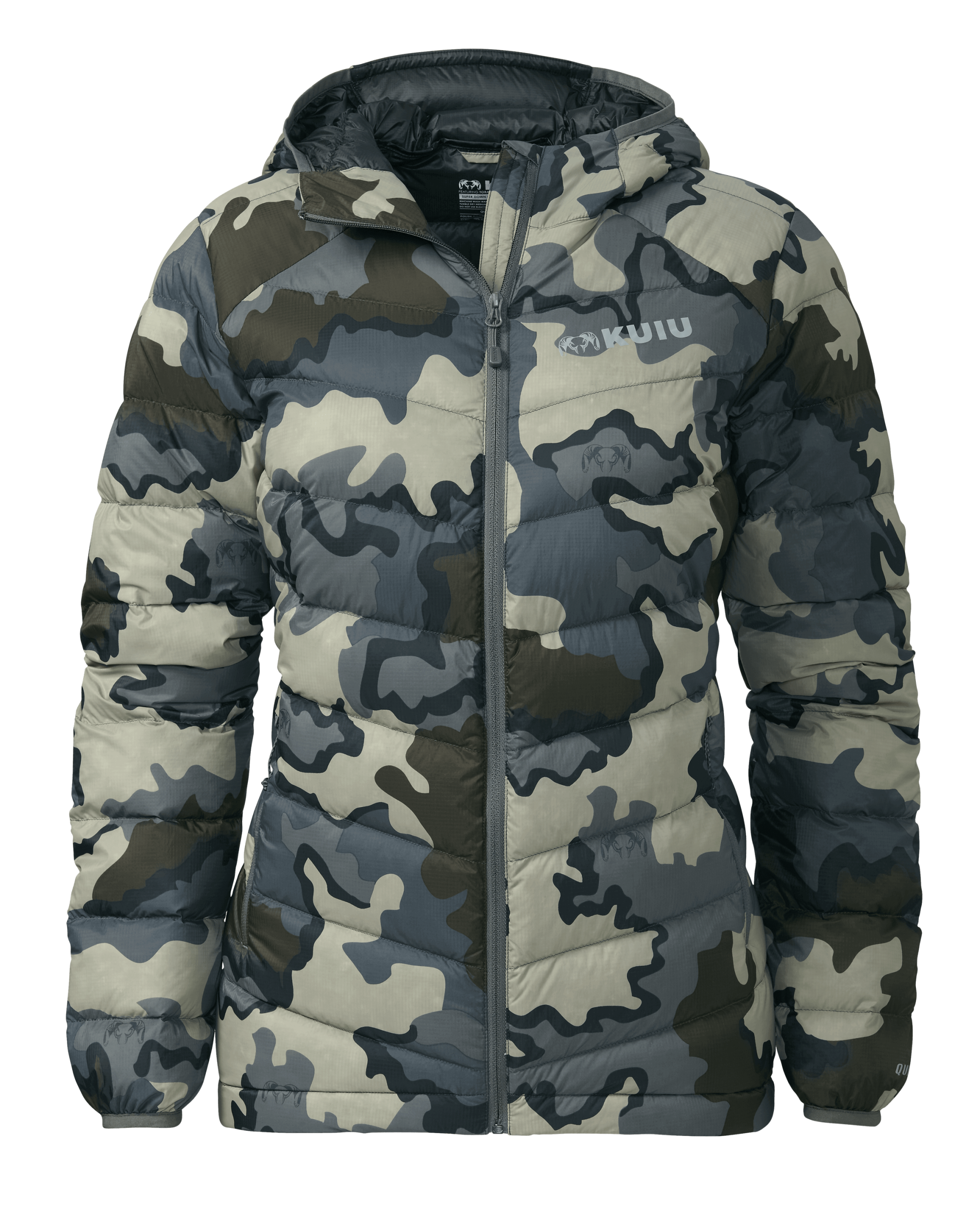 Outlet Women's Super Down LT Hooded Jacket | Vias